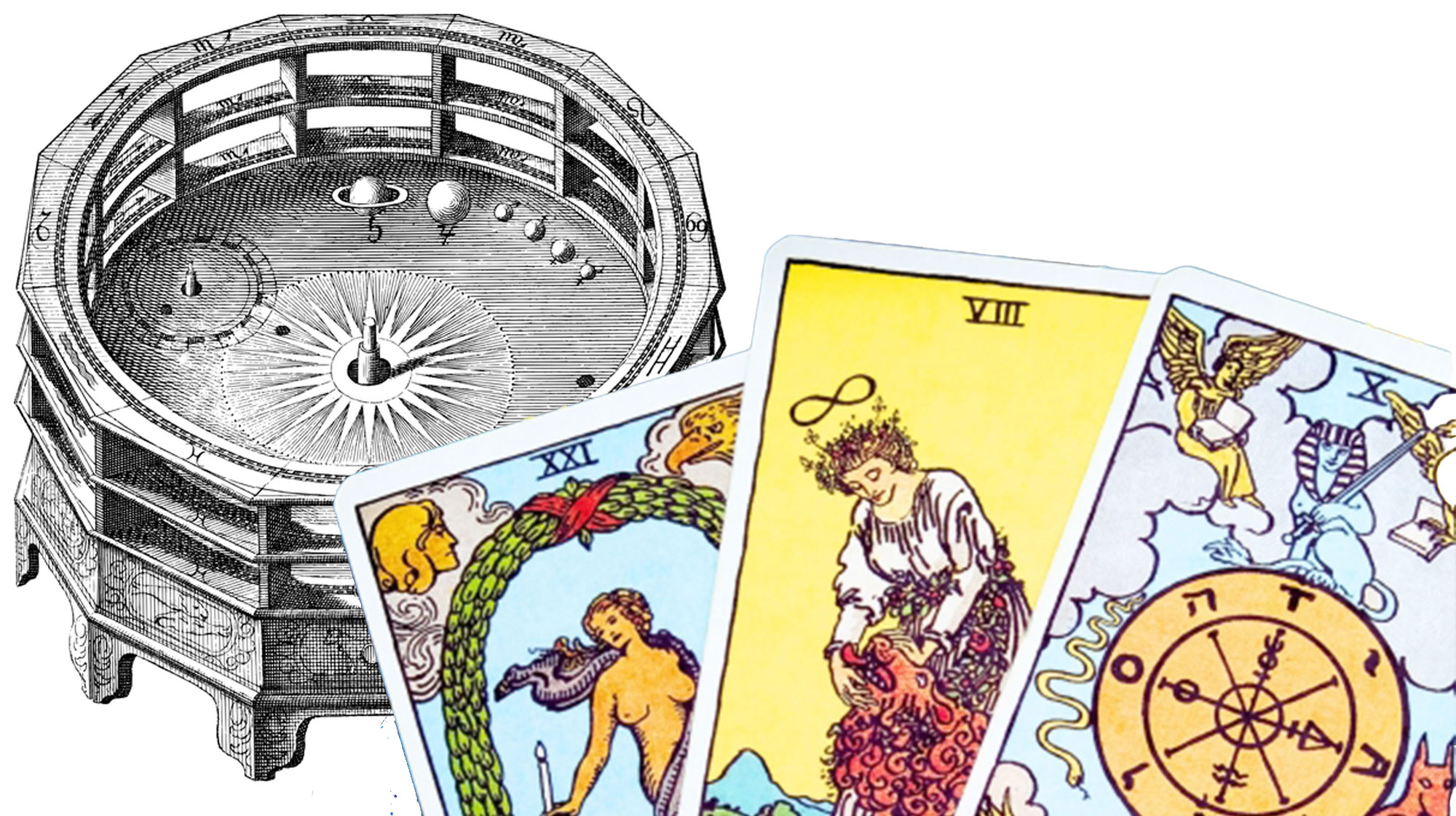 タロットカードリーディングをする